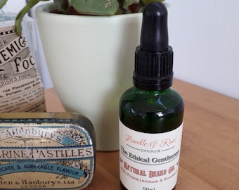 Natural Beard Oil - with Frankincense & Rosemary