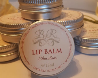 Chocolate lip balm