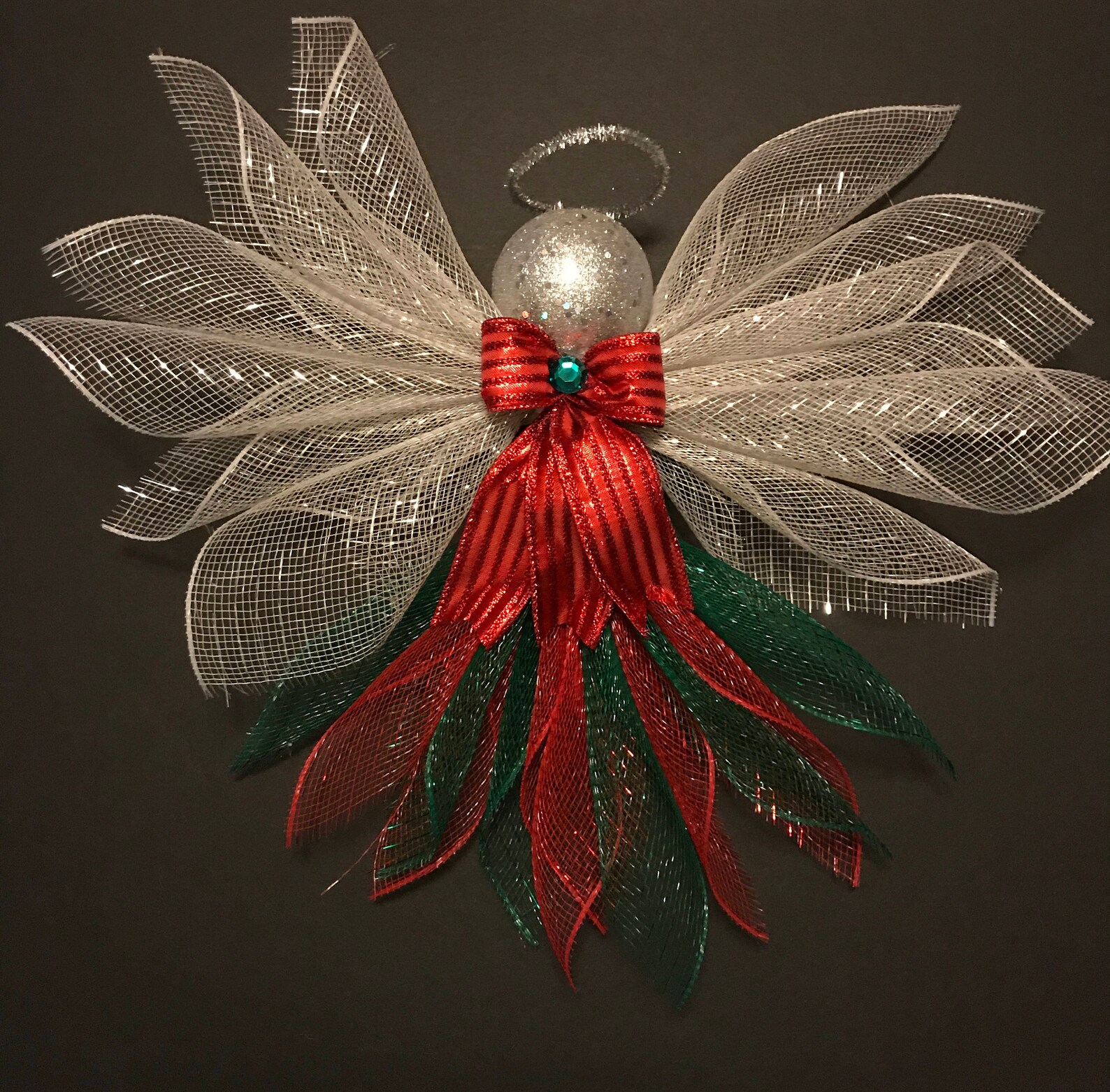 Deco Mesh Angel | Etsy