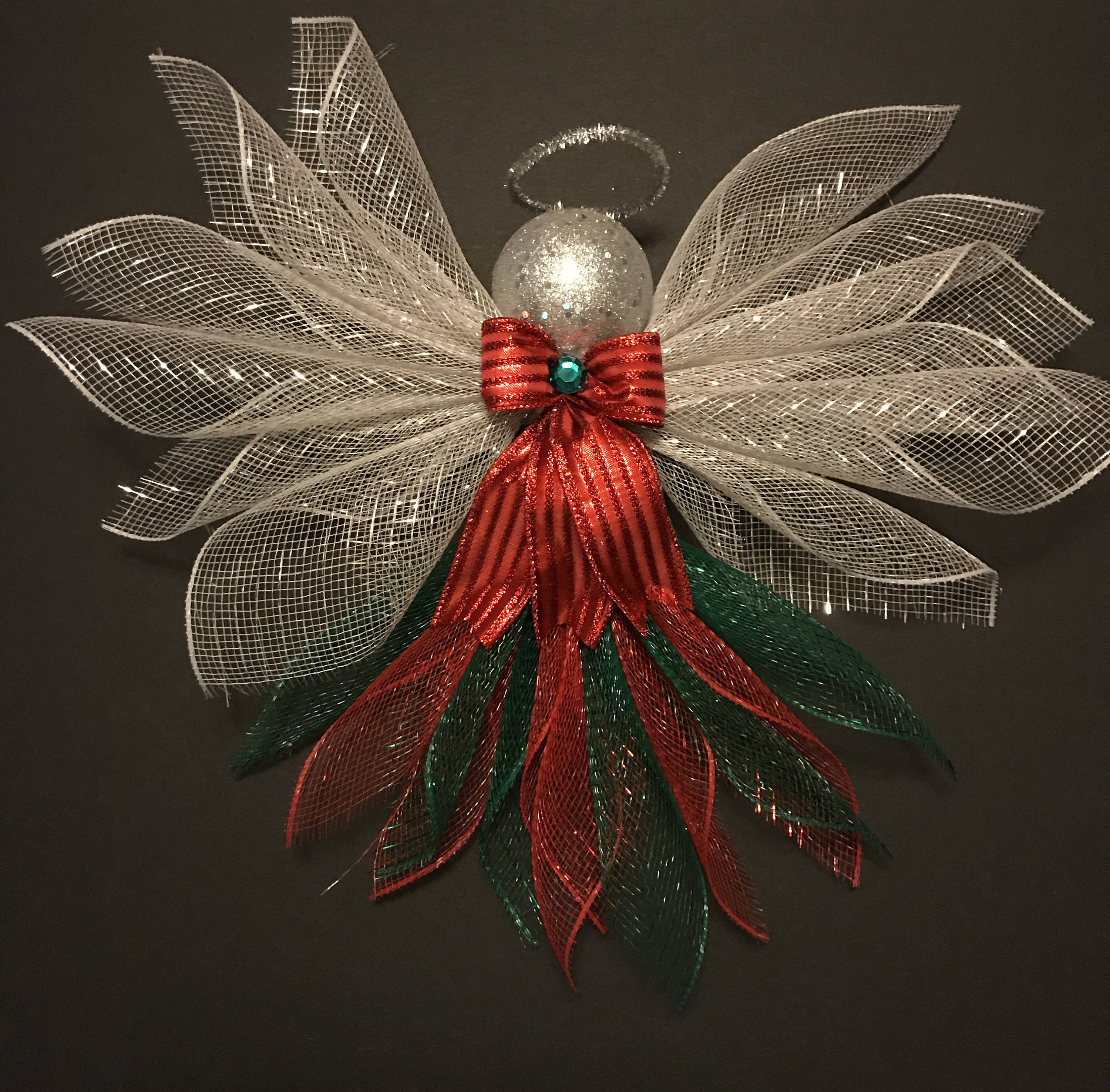 Deco Mesh Angel | Etsy