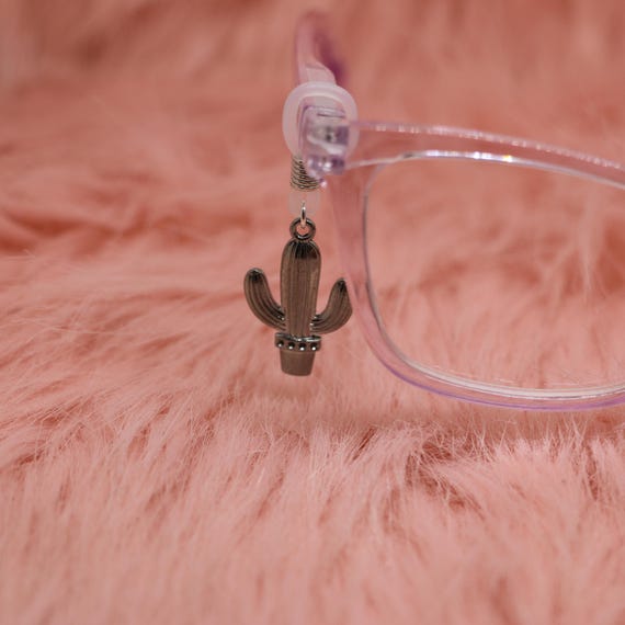 Silber Kaktus Brillenanhnger im Set 2er Set Slip-On Brillenanhnger fr  Brille oder Sonnenbrille - Etsy.de