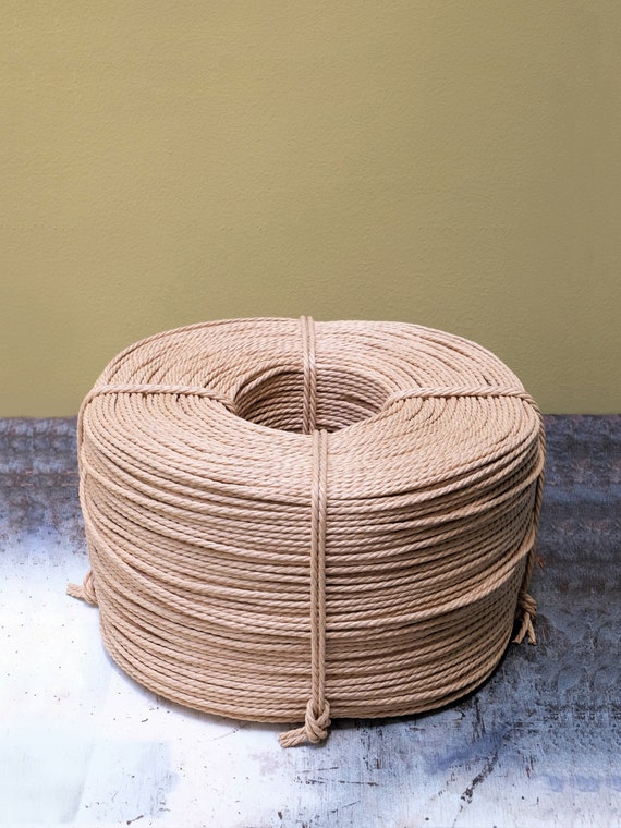 3mm Laced Genuine Danish Paper Cord natural Seat Weaving Material