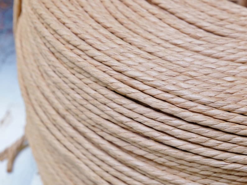 3mm Unlaced Genuine Danish Paper Cord Natural Seat weaving Etsy