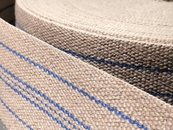 80mm 3 1 4 Premium Jute Upholstery Webbing Extra Strong Jute Webbing Traditional Jute Webbing for Seat and Back Upholstery Etsy