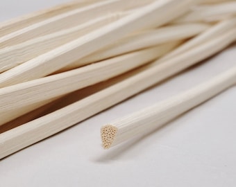 Tapered Cane Reed Spline, Securing rattan cane webbing into groove, All-Natural, Sold by the foot, for furniture making and restoration