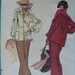 Women's Jacket and Pants Pattern, Vintage Vogue 8937, Size 12 - CoPA Pattern circa 1970