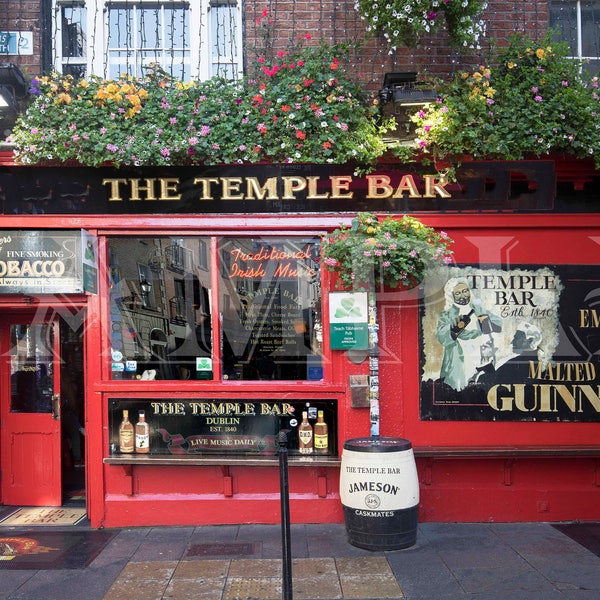 Temple Bar Dublin -  High Quality Photograph - Fine Art Travel Photography