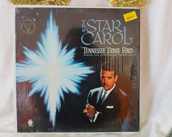 Tennessee Ernie Ford; The Star Carol; Christmas Favorites; 12" vinyl LP 33 RPM; Gold Record Award! Capitol Record; SM-1071
