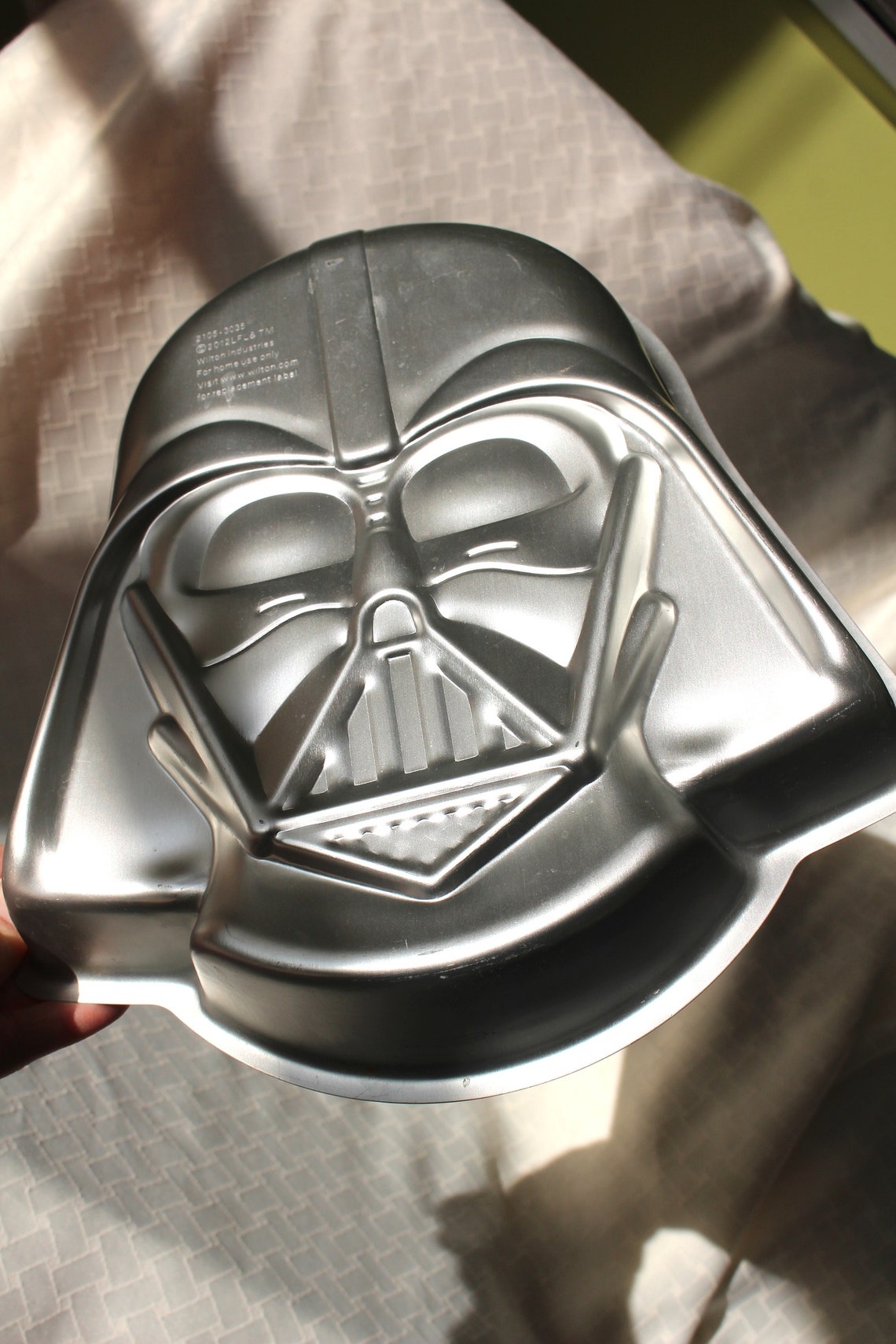 Wilton silver Darth Vader 2012 cake pan Etsy
