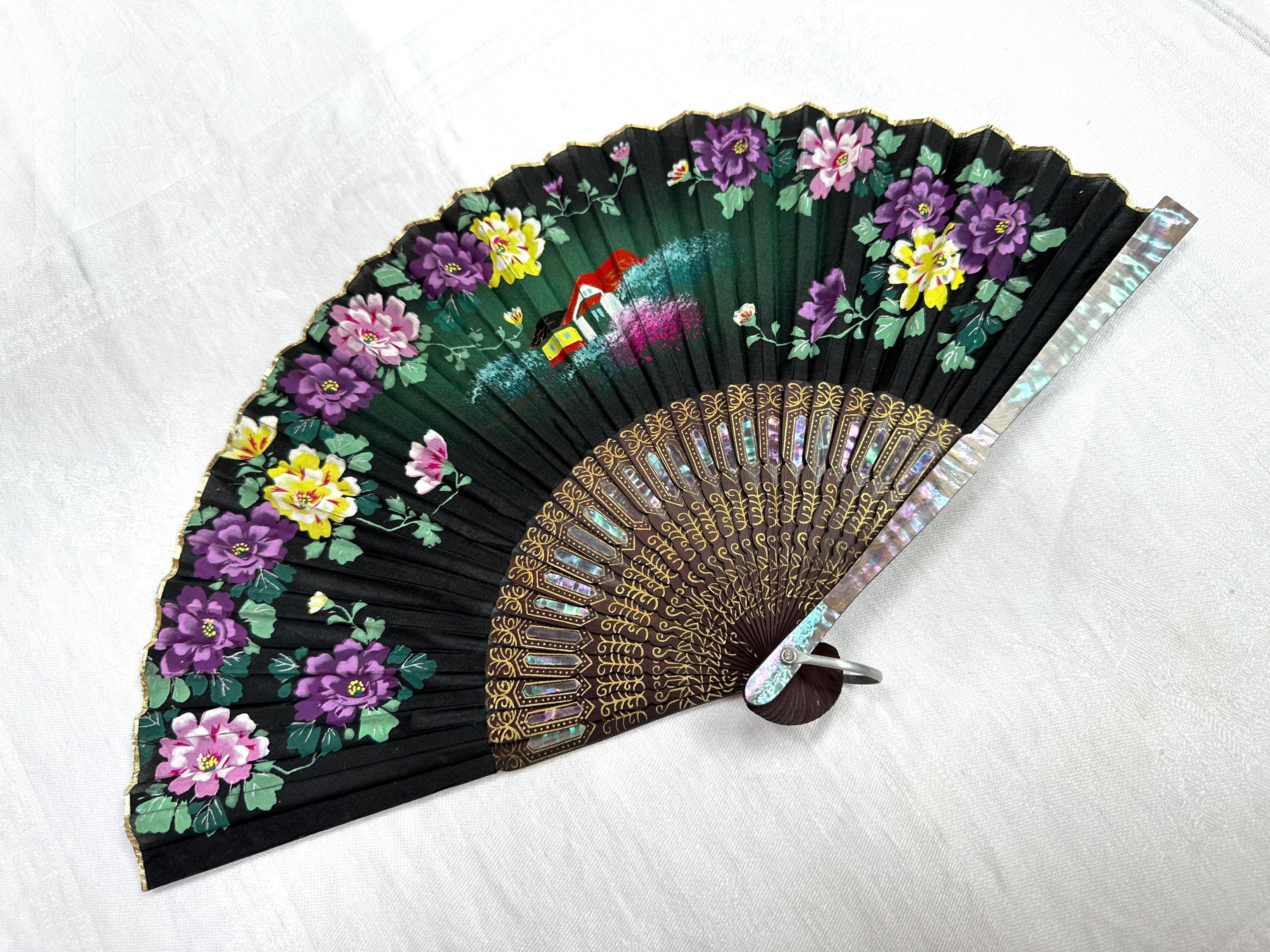 Silk Fan Made in Japan - Etsy