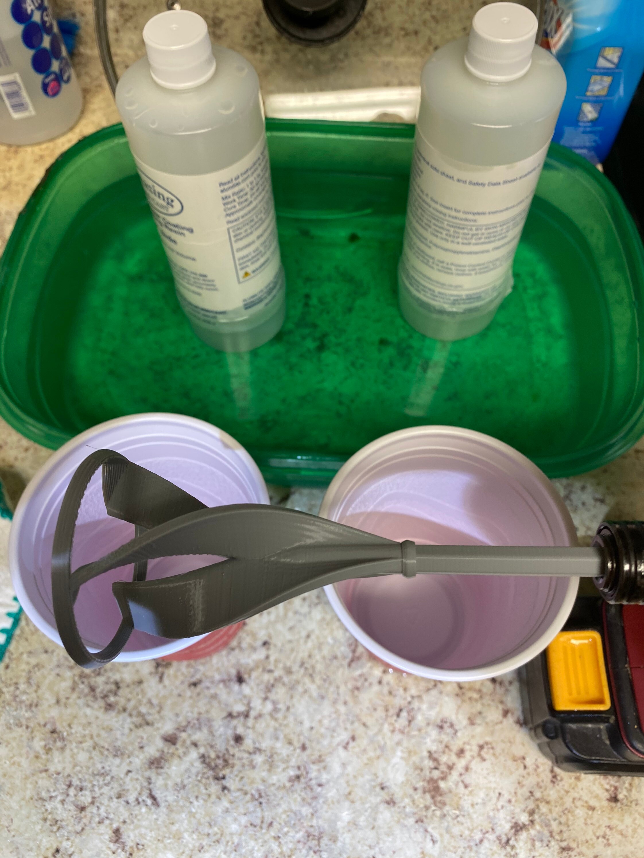 Epoxy Resin Mixer tool to replace hand mixing Etsy