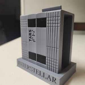Interstellar Movie Robot TARS Custom Figure Made With Real