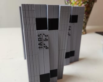 Interstellar TARS inspired Robot Figure | 3D Printed Desk Decor | Space Movie-Inspired