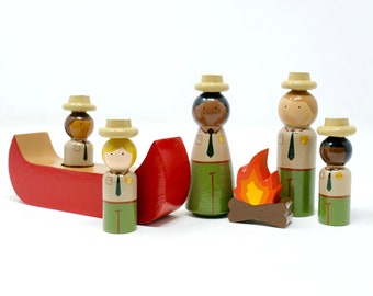 Park Ranger / Naturalist / Canoe / Campfire Dolls (*Made to Order*)