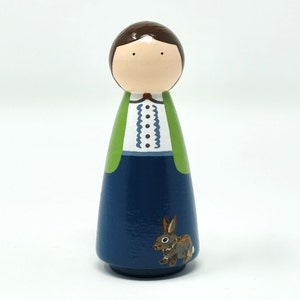 Beatrix Potter Peg Doll Made to Order image 1