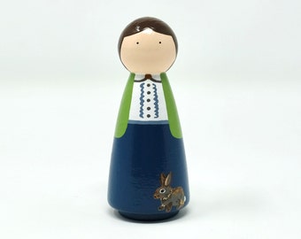 Beatrix Potter Peg Doll (*Made to Order*)