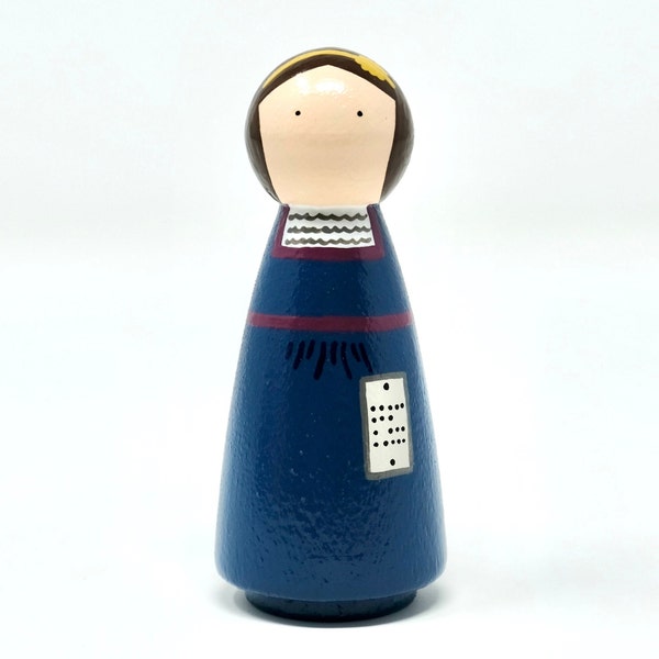 Ada Lovelace Peg Doll (*Made to Order*)