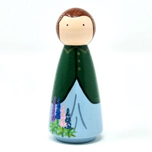 Hilda Edwards Hamlin / "Miss Rumphius" Peg Doll (*Made to Order*)