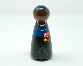 Maya Angelou Peg Doll (*Made to Order*)