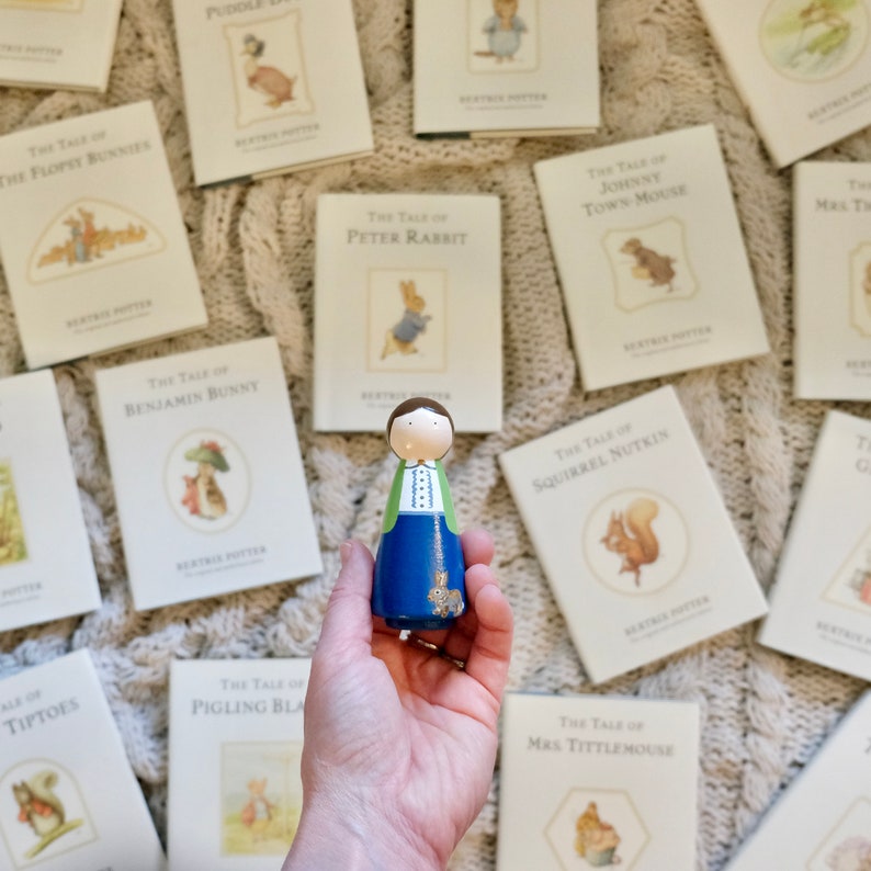 Beatrix Potter Peg Doll Made to Order image 5