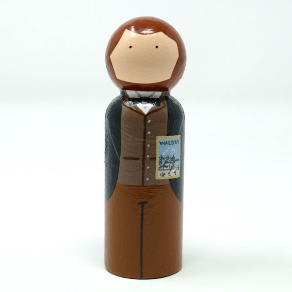 Henry David Thoreau Peg Doll (*Made to Order*)