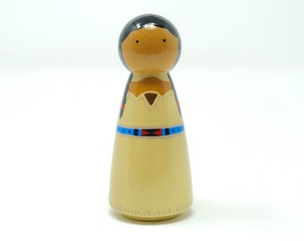 Sacagawea Peg Doll (*Made to Order*)