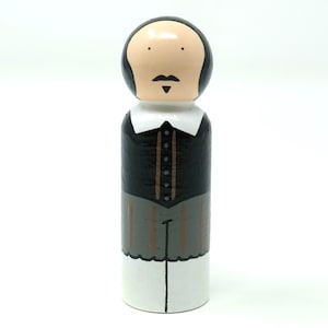 William Shakespeare Peg Doll (*Made To Order*)
