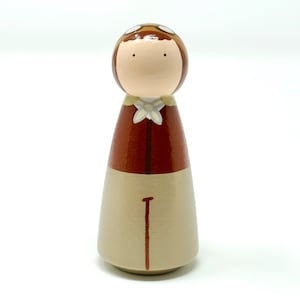 Amelia Earhart Peg Doll (*Made to Order*)