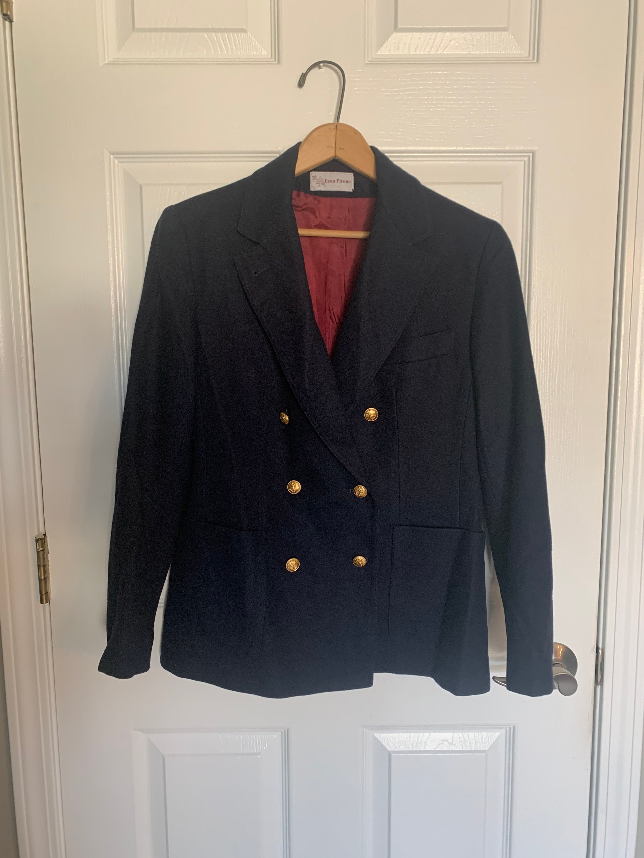 Evan picone wool best sale blazer