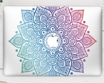 Mandala Macbook Pro 13 Cover Mac Pro 15 Skin Macbook 12 Top Decal Mac Air 11 Set Stickers Mac 2018 Vinyl Macbook Retina Skins Laptop CA3126