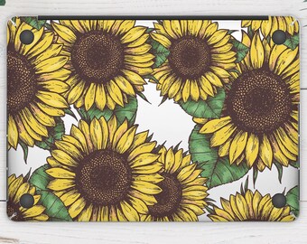 Sunflowers Skin for Macbook Pro 15 2019 Decals for Macbook Air 11  Laptop Skins Macbook Pro 13 Vinyl Decals Air 13 2018 Vinyl Decals CA3021