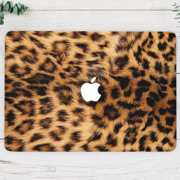 Leopard Macbook Pro 16 Skin For Macbook Air 13 Inch 2019 Macbook Pro 13 Decal Macbook Pro Skin 15 Inch 2019 Macbook 12 Animal Print  CA3154