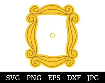 Download Friends Frame Svg Etsy
