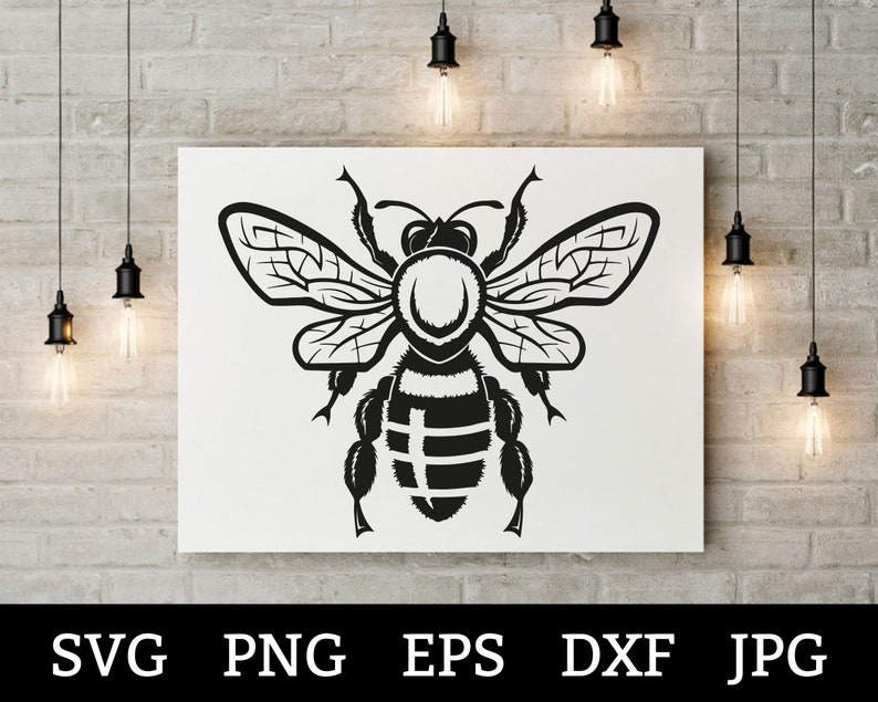 Free Bumble Bee Svg File SVG PNG EPS DXF File