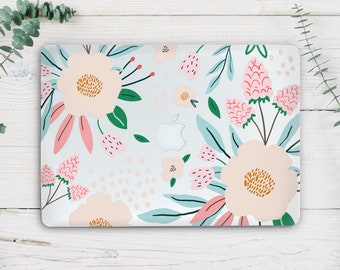 Flowers Macbook Pro 16 Inch Case A2141 Macbook Air 13 Inch Case 2017 13 Inch Macbook Pro Cover Floral Macbook Pro 15 Inch Case CA3292