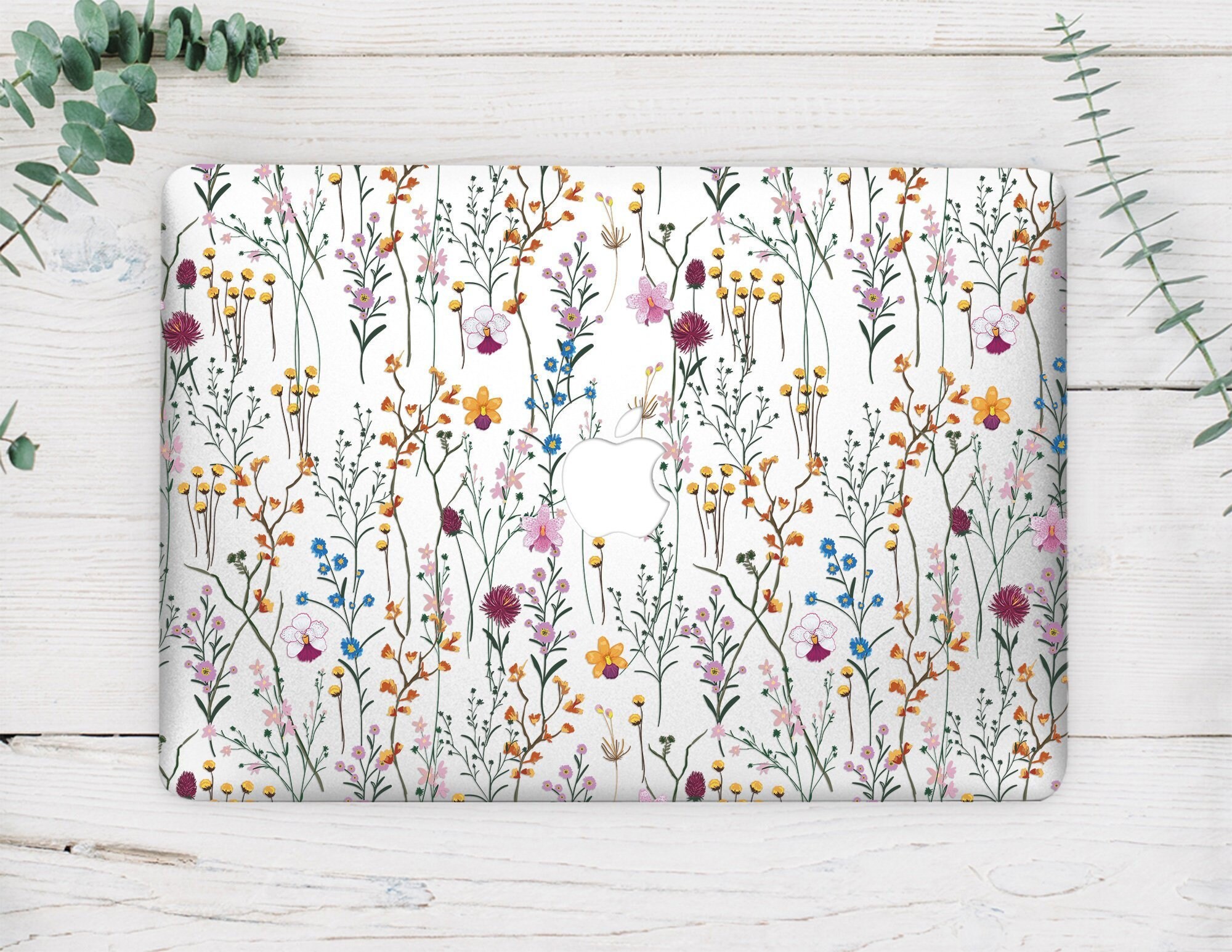 Floral Sticker MacBook 12 Inch Mac Pro 13 Decal MacBook Air 11 Skin Laptop Decal Mac Sticker MacBook Air 13 Decal Laptop 15 Inch Skin DR3076