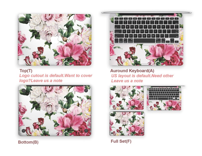 Custom Macbook Skin Laptop Skins Macbook Pro 13 Decal Macbook Etsy