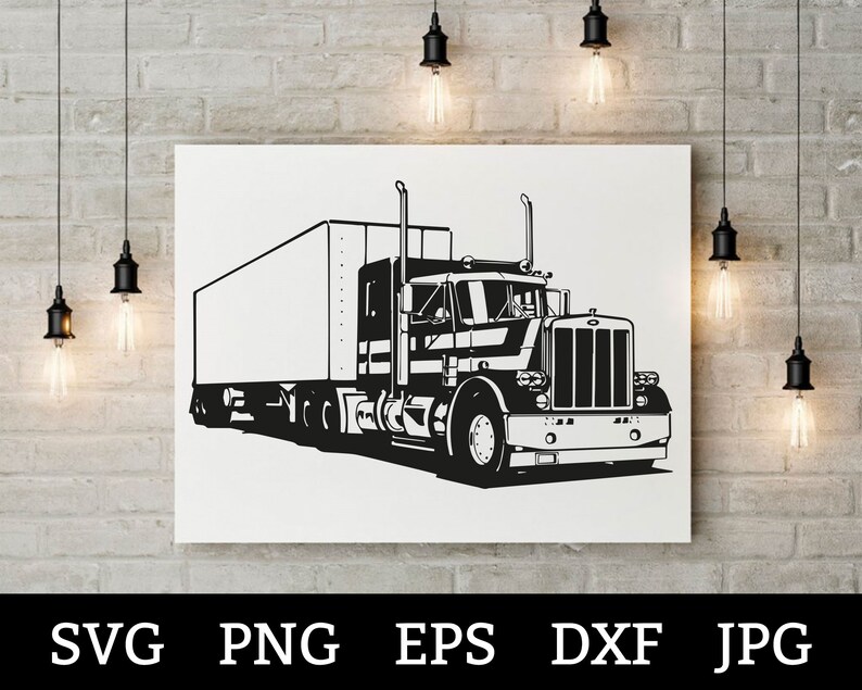 Free Free 250 Vector Semi Truck Svg SVG PNG EPS DXF File