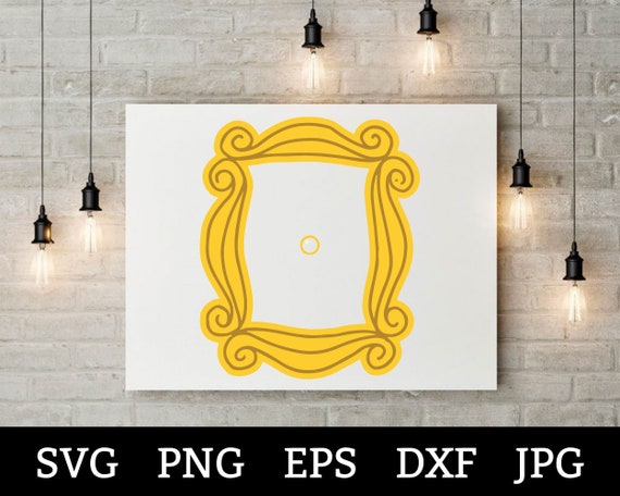 Free Free 169 Friends Peephole Frame Svg SVG PNG EPS DXF File