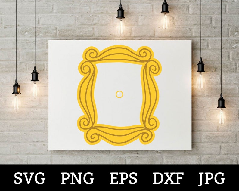 Free Free 148 Friends Door Picture Frame Svg SVG PNG EPS DXF File