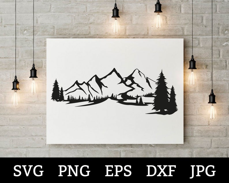 Free Free 262 Mountain Pine Svg SVG PNG EPS DXF File