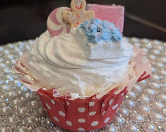 Hand Made "Cupcake" Christmas Decoration