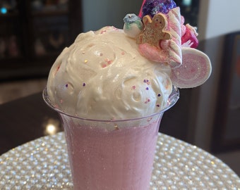 Hand Made "Milkshake" Christams Decoration