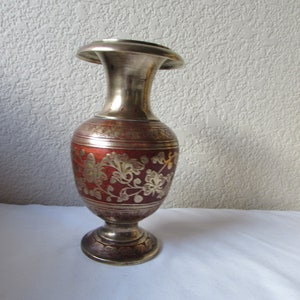 ヴィンテージの真鍮製花瓶、インド、1960 年代。 - Etsy 日本