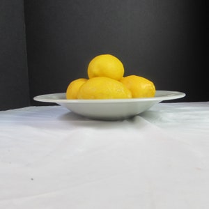 GERMAN BOWL KAHLA shallow Gray shallow  fruit/ vegetable/ dish/ bowl display