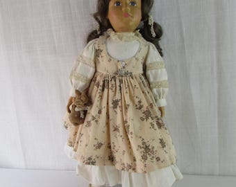 1987 Zasan Wood Doll - Etsy