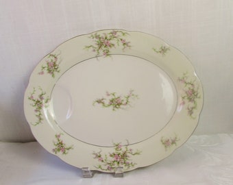 Bandeja para servir ovalada de 16" Rosalinde (Nueva York) de HAVILAND