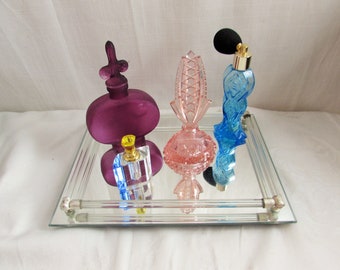 Mirrored Tray Perfume Bottle/Vanity/Bathroom Toiletries