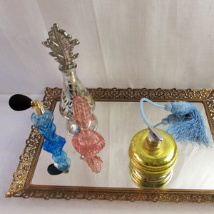 Mirrored Tray 1960s Perfume/decanters/vanity decorative
