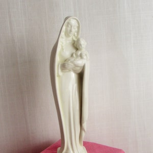 Vintage Statue MADONNA and CHILD Gobel Germany 1960s Goebel Hummel